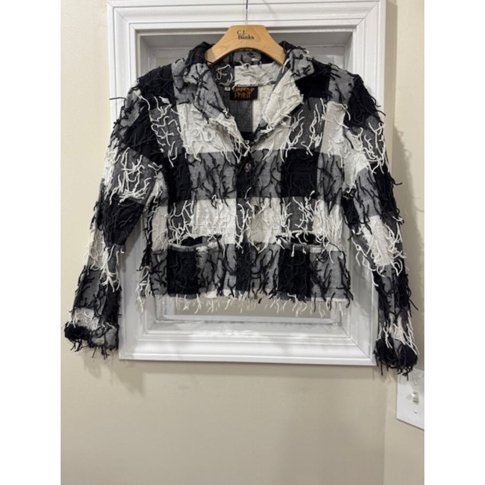 Vintage Kindred Spirit Fringe Blazer